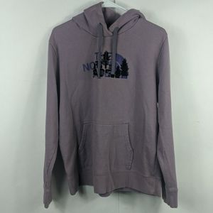 The north face purple hoodie